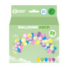 Pack arche 55 ballons pastel mix