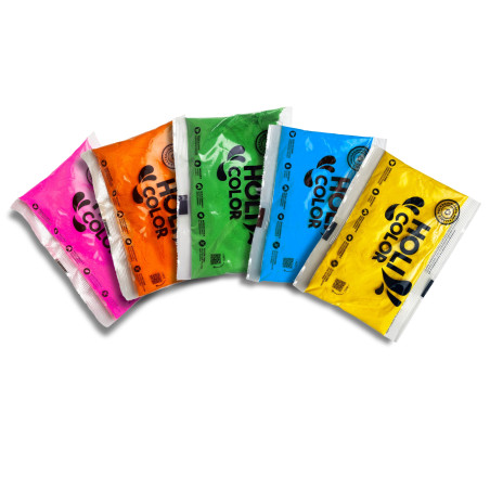 Poudre holi lot de 10