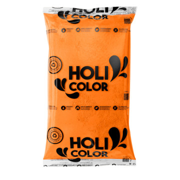 Poudre Holi orange