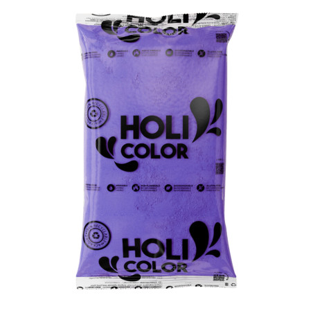 Poudre Holi sachet de 1 kg - Violet