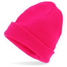 Bonnet confortable rose fluo