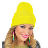 Bonnet fluo chic jaune