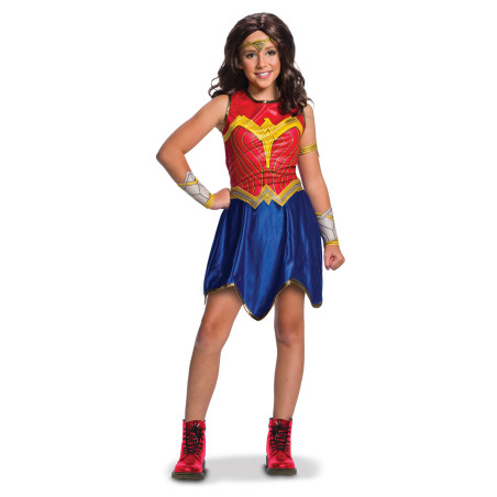 Déguisement classique Wonder Woman Justice League™ fille