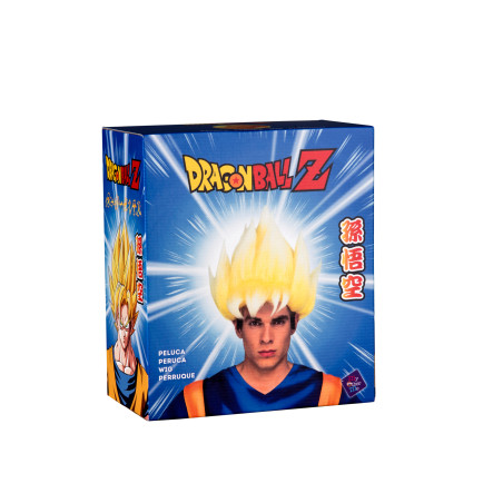 Perruque Super Saiyan Goku Dragon Ball adulte