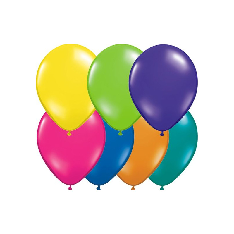 Ballons de baudruche VBS « Multicolore », 100 pc. - VBS Hobby